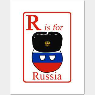 R is for Russiaball Posters and Art